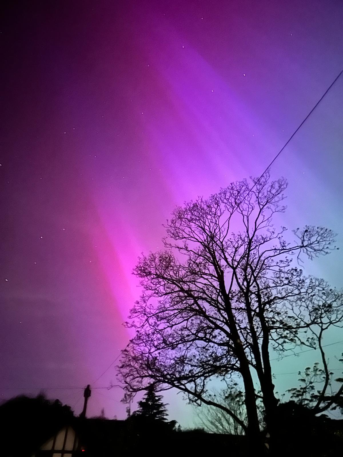 Northern lights photo