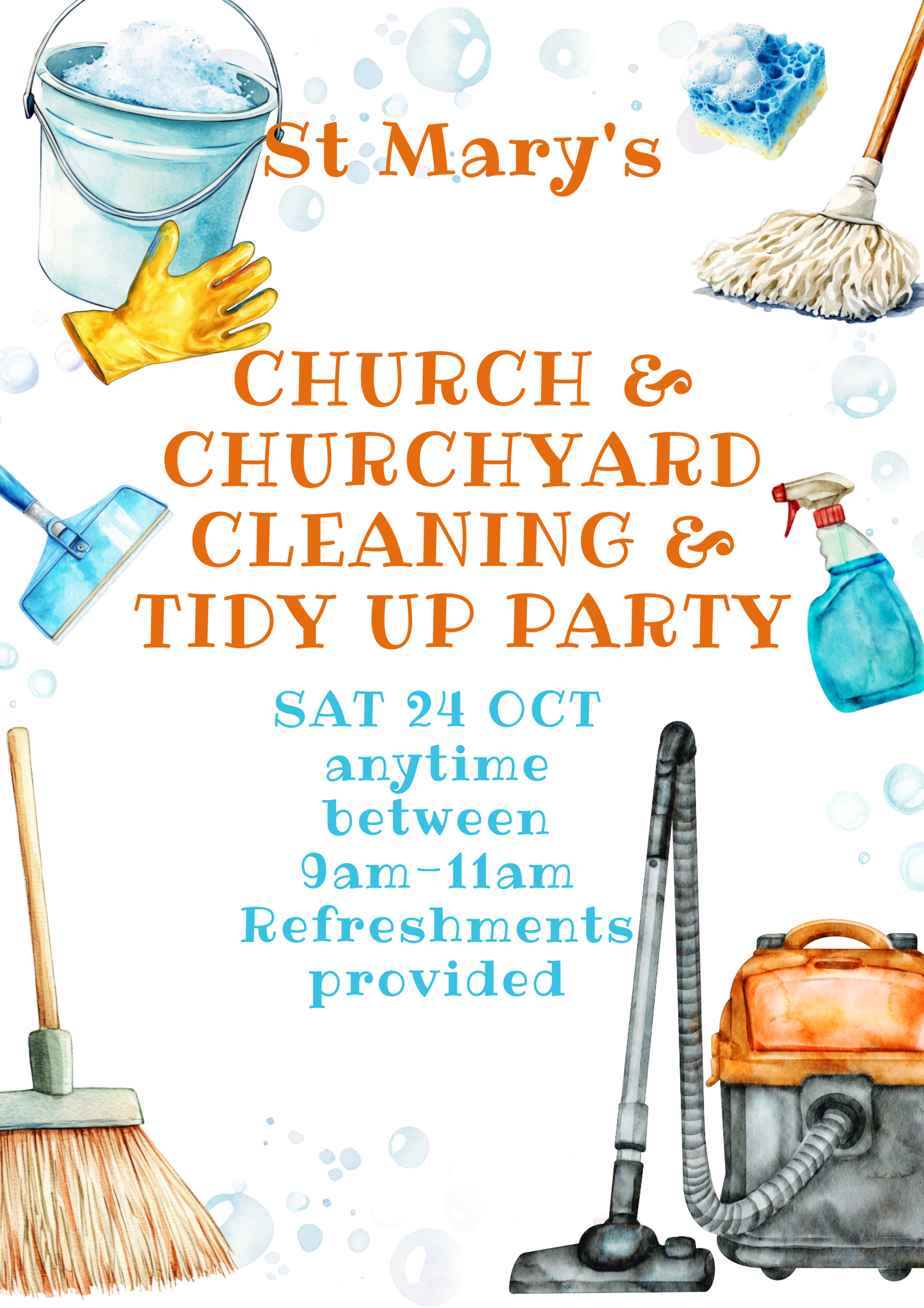 St Mary's Church cleaning post